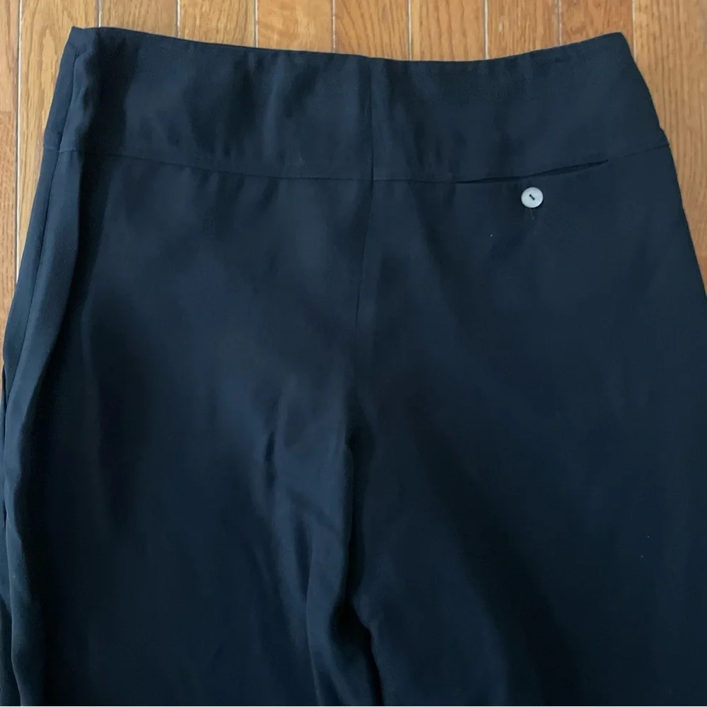 Anne Klein‎ New York Women’s  Wide Leg Black Trousers High Waist Size 10 - Picture 14 of 14